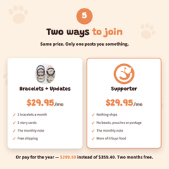 The Monthly Cat Club — tiers