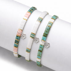 Coral Reef (Set of 3 Tile Bracelets)