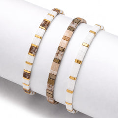Sandstone (Set of 3 Tile Bracelets)