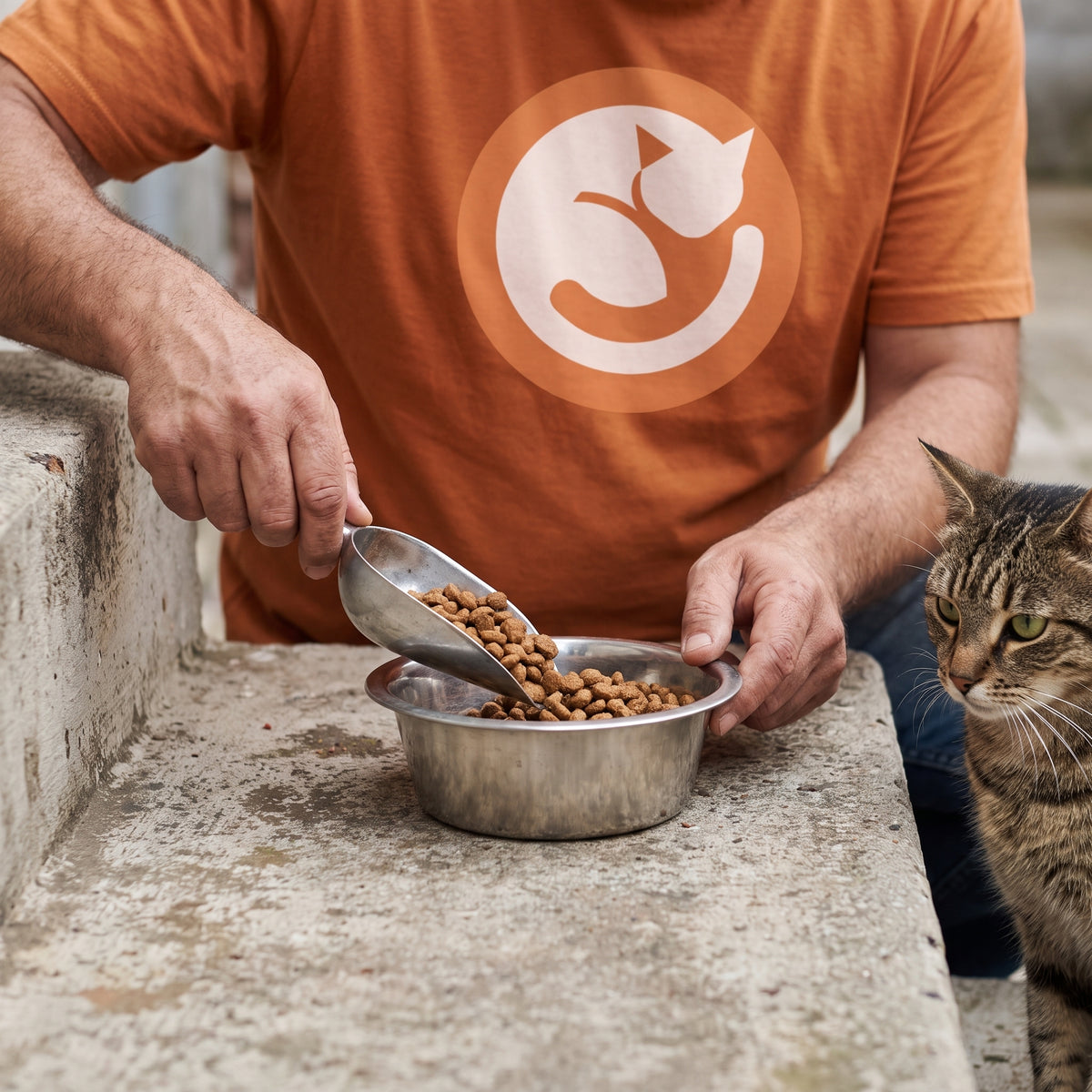 The Cat Kind volunteers