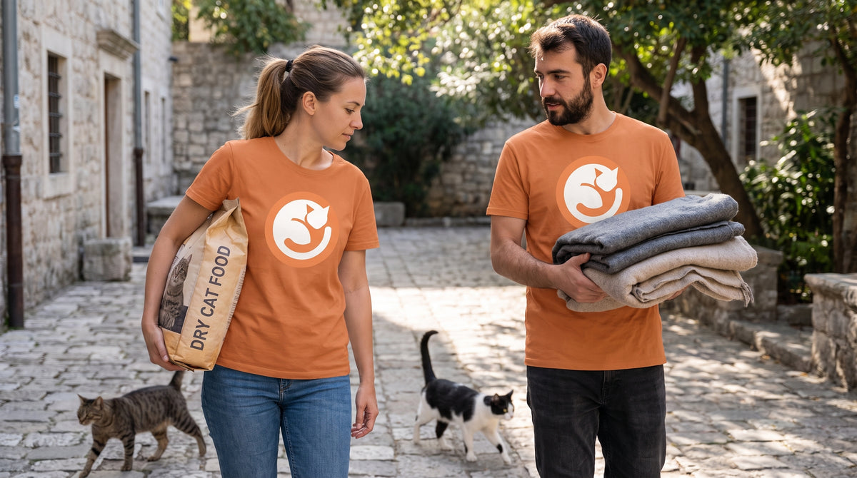 The Cat Kind volunteers