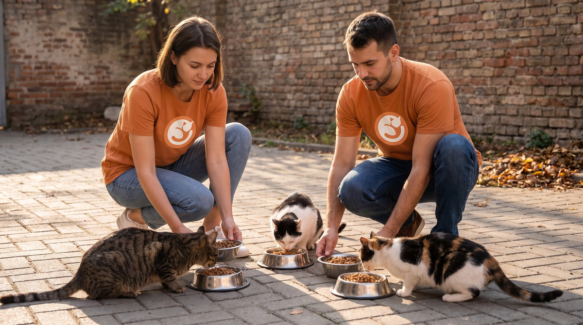 The Cat Kind volunteers