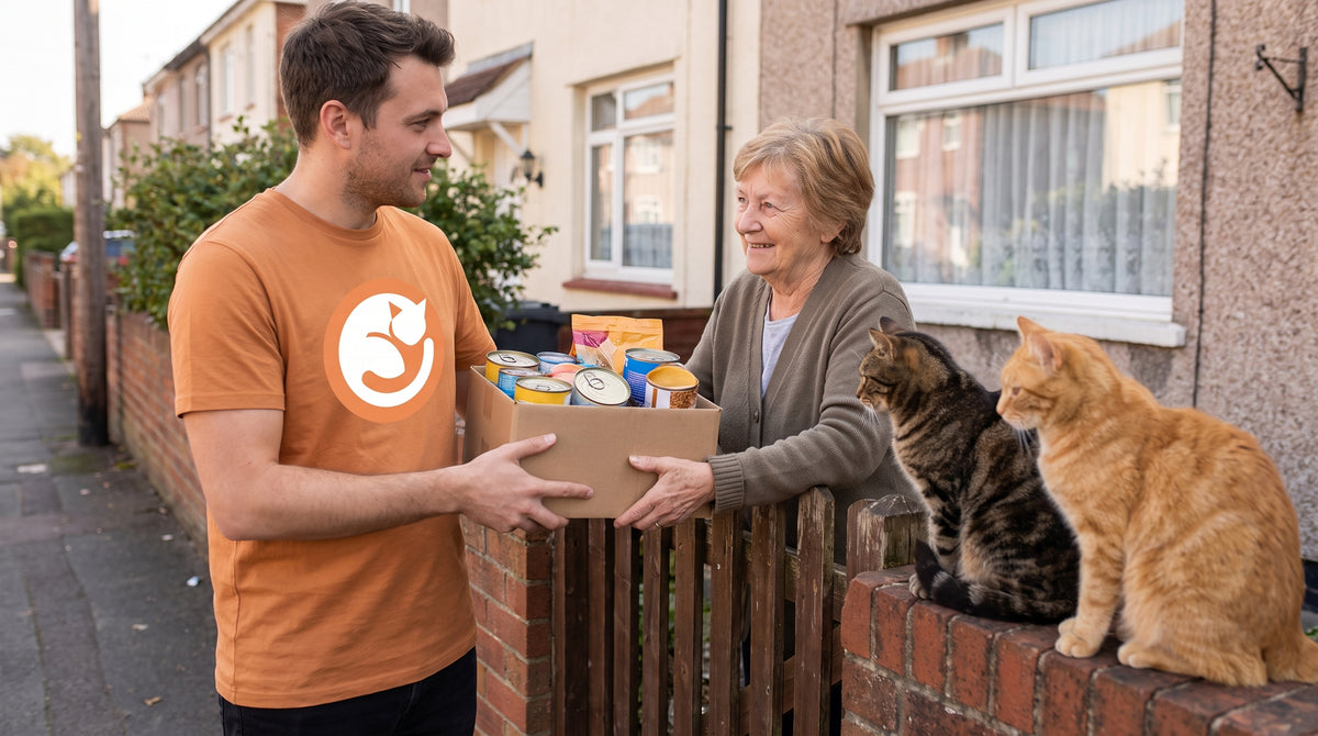 The Cat Kind volunteers