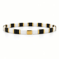 Zebrina Tile Bracelet